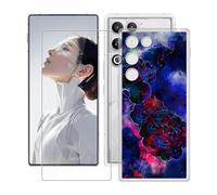 YQINHHME Funda para ZTE Nubia RedMagic 11 Air (6.85 ") + Protector de Pantalla Cristal Templado, Funda de TPU Suave Ultrafina Anti-rasguños Carcasa para ZTE Nubia RedMagic 11 Air - Rosa de Niebla