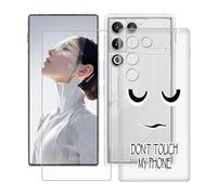 YQINHHME Funda para ZTE Nubia RedMagic 11 Air (6.85 ") + Protector de Pantalla Cristal Templado, Funda de TPU Suave Ultrafina Anti-rasguños Carcasa para ZTE Nubia RedMagic 11 Air - DUO6