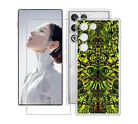 YQINHHME Funda para ZTE Nubia RedMagic 11 Air (6.85 ") + Protector de Pantalla Cristal Templado, Funda de TPU Suave Ultrafina Anti-rasguños Carcasa para ZTE Nubia RedMagic 11 Air - Duende Verde