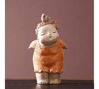 YQLKD Decoración De Escritorio Artesanía De Las Estatuillas De La Estatua De La Decoración De La Escultura De La Resina De La Muchacha Gorda