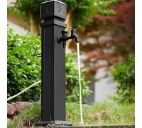 YQMHEZ Columna de Agua for Jardín, Columna/Manguera de Agua de Acero Inoxidable for Exteriores, Hidrante Dispensador, Fuente for Patio, Riego Agrícola(74cm/29in)