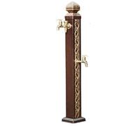 YQMHEZ Grifo de Poste for Exterior, Columna de Agua Vertical Independiente for Jardín, Hidrante Cuadrado con Dispensador de Agua, Fuente Decorativa for Patio Trasero de Granja