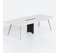 YQMHEZ Mesa de Conferencias, Escritorio for Computadora con Tablero de Madera, Escritorio Grande for Computadora Y Elegante Escritorio de Trabajo for Oficinas en Casa - Montaje Sencillo