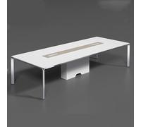 YQMHEZ Mesa de Conferencias, Mesa de Capacitación, Escritorio Rectangular para Computadora, Computadora de Oficina para Sala de Juntas, Escritorio para Ordenador, Escritorio de Estación de Trabajo par
