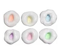 YQNISCU 6 Bolas antiestrés, Coloridas Bolas de glutinosas for Todas Las Edades, Juguetes portátiles moldeables for aliviar la ansiedad for la Oficina, la Escuela o los Viajes