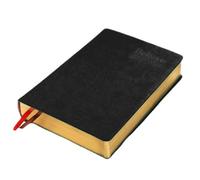 YQNISCU NASSMOSSE Cuaderno A5 de 600 páginas, Diario de Cuero Retro, Manual de Pintura de bocetos en, Bloc de Notas Bíblico, Estilo Negro