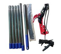 YQNISCU Podadoras for podar árboles de Alta Resistencia, podadora telescópica de Acero de 2 Piezas con Alcance de 7,9 pies de Largo, Cortador de Ramas Empalmadas for jardín, Patio, Granja -