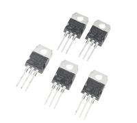 YQNISCU Regulador de Voltaje de 5 Piezas LM317T L7805CV L7809CV L7812CV 1.5A TO220 Circuitos Integrados (5 Piezas L7812CV)(5pcs L7809CV)