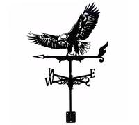 YQNISCU Veleta meteorológica, Indicadores de dirección del Viento de Metal de Animales 3D, Montaje en Techo de paletas Resistentes, Paleta Retro for jardín al Aire Libre, Patio, Granja -