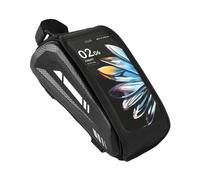 Yqooupara Móvil de Bici con Montaje en Tubo | Impermeable con Pantalla Táctil y Protección Antigolpes,para Ciclismo en Carretera, Urbano, Exteriores y Desplazamientos,para Montaña, Ruta
