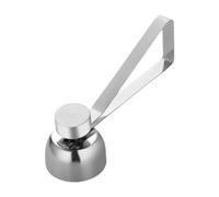 Yqqhrbm Abrehuevos Triangular, Removedor de Cáscaras de Huevo, Cascanueces Manual para Uso Doméstico, Plata, Individual