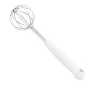 Yqqhrbm de Cocina Manual en Acero Inoxidable Resistente Utensilio Práctico para Huevos Mezclar Cremas Preparar, tal como se describe, L