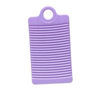 Yqqhrbm Mini Tabla de Lavar Portátil de PP con Asa Y Ranura para Fijar Al Fregadero, Ideal para El Lavado Diario, Viajes Y Acampadas, Violeta, Individual
