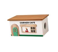 Yqqhrbm Organizador de Cables de Madera para Ocultar Cables Desordenados Y Crear Orden. Adecuado para El Dormitorio, Escritorio, Sala de Estar Y Ambiente, Niña 27cm X 16cm X 12.5cm, Individual