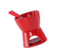 Yqqhrbm Patting 300 Ml con 2 Bifurcado de Caldo Fle Melt Pot Queso Melting Dessert Hele Pot Caliente
