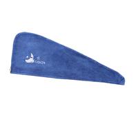 Yqqhrbm Toalla para El Cabello Turbante Secado Instantáneo Envoltura Microfibra Cómoda Absorbe Humedad Fácil de Colocar Adecuada para Mujeres Cuidado del Cabe, Azul, Individual