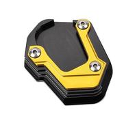 YQSD Almohadilla De Extensión para Pata De Cabra De Motocicleta para VOGE DS625X 300Rally DS525X DS900X 2023 2024 2025 Caballete Extensor Pie(Oro)