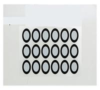 YQVEOT Escaneo de Puntos de Marcado Escáner 3D de Mano Punto de Marcado magnético 3D Punto de Pegado Punto de Marcado del Reflector para escáneres 3D(12mm x19mm Viscosity)