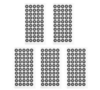 YQVEOT Escaneo de Puntos de Marcado Punto 3D Puntos de Referencia Reflectantes Escáner de película Marcado Marcador Escáneres de posicionamiento Reflexión de escaneo Útil para escáneres 3D