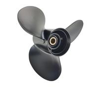 YQVEOT Hélice de Barco, Hélice de aleación de Aluminio 60-140HP, hélice fueraborda Marina.(14X17)