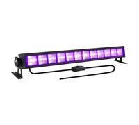 YQVEOT Luces Discoteca LED, Barra de luz LED UV, Interruptor Que Brilla en la Oscuridad, Suministros for Fiestas for Halloween, póster Fluorescente for Escenario
