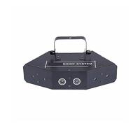 YQVEOT Luces Discoteca LED, RGB 6 16 Imagen Líneas Escaneo de Haz DJ Bar Café Navidad Fiesta en casa Disco Efecto Iluminación Luz Espectáculo de luz Lámpara