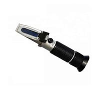 YQVEOT Refractómetro, Medidor de Mano 0-10% Porcentaje de azúcar concentración refractómetro refractómetro Bebida de Fruta medidor de dulzura medidor de azúcar