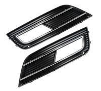 YQXMYGS Apto for Audi A4 B8 Quattro 2012 2013 2014 2015 Facelift Auto Parachoques Delantero Cubierta de luz antiniebla Marco de lámpara de Rejilla 8K0807681K 8K0807682K