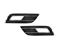 YQXMYGS Compatible con Audi A4 Quattro B8 B9 2013-2016, Cubierta de luz de Parachoques Delantero, Rejilla de luz antiniebla Izquierda y Derecha, 8KD807681B 8KD807682B(Pair)