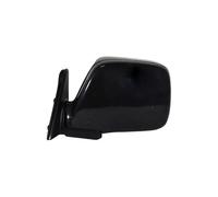 YQXMYGS Espejo retrovisor lateral exterior de puerta de coche, plegable eléctrico de 3 cables, compatible con Toyota Land Cruiser LC100 4500 4700 LX470 1998-2007(Black Left)