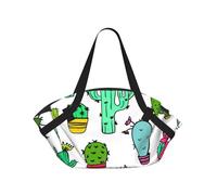 YQxwJL Bonita manta de picnic y bolsa de mano 2 en 1 con estampado de suculentas, alfombra de playa al aire libre de 94 cm, cubierta plegable para el suelo para acampar