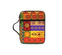 YQxwJL Estuche con estampado de patrones nacionales africanos, estuche para lápices con ranuras para bolígrafos, impermeable, bolsa de cosméticos duradera para teléfono