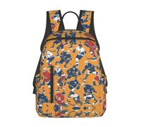 YQxwJL Feliz Navidad lindo muñeco de nieve 1 mochila ligera impresa bolsa de libro de viaje mochila universitaria mochila portátil hombre mujer, Hockey, One Size