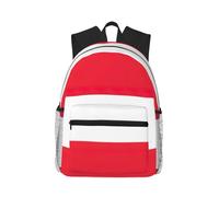 Yqxwjl Mochila con estampado de bandera búlgara para mujeres y hombres, mochila para portátil, mochila de viaje informal ligera, Bandera austriaca, One Size