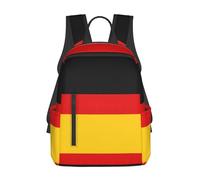 YQxwJL Mochila ligera con estampado de bandera austriaca, bolsa para libros de viaje, mochila universitaria, mochila para computadora portátil para hombres y mujeres, Bandera alemana, One Size