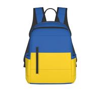 YQxwJL Mochila ligera con estampado de bandera austriaca, bolsa para libros de viaje, mochila universitaria, mochila para computadora portátil para hombres y mujeres, Bandera de Ucrania, One Size