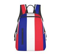 YQxwJL Mochila ligera con estampado de bandera austriaca, bolsa para libros de viaje, mochila universitaria, mochila para computadora portátil para hombres y mujeres, Bandera de Francia, One Size