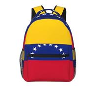 YQxwJL Mochila para portátil con estampado de bandera austriaca elegante mochila para libros universitaria mochila de viaje de negocios para hombres mujeres, Bandera de Venezuela, One Size
