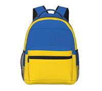 YQxwJL Mochila para portátil con estampado de bandera austriaca elegante mochila para libros universitaria mochila de viaje de negocios bolsa de trabajo para hombres mujeres, bandera de Ucrania, talla