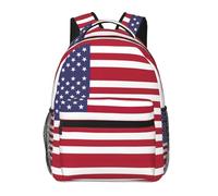 YQxwJL Mochila para portátil con estampado de bandera austriaca elegante mochila para libros universitaria mochila de viaje de negocios para hombres mujeres, Bandera americana, One Size