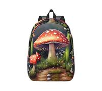 YQxwJL Mochila para portátil de lona con estampado de palmeras y mares claros, bolsa de viaje informal al aire libre, mochila de diario, bolsa de libros para hombres y mujeres, Esponja de pintura, S