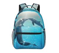 YQxwJL Winter The Dolphin - Mochila ligera y plegable para viajes, camping, al aire libre, ligera y plegable
