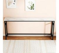 Yqyc Barra Cocina, Mesa Alta Bar, Multiusos para Cocina, Sala de Estar y Recibidor, Espacios Reducidos, Fácil de Montar(140x80x40cm/55x31x15in)