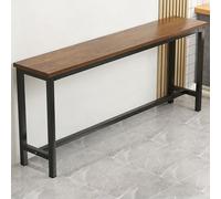 Yqyc Mesa Alta Cocina, Barra Cocina, Multiusos para Sala, Comedor, Sofá, Recibidor, Fácil de Montar(180x105x40cm/70x41x15in)