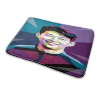 YQZQJEXW Alfombra de baño Tottenham Son Heung Min Alfombra para Puerta de Entrada Felpudo Alfombra de baño Alfombra para guardería