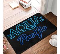 YQZQJEXW Felpudo Aqua Pacific para el Suelo Supersuave y Absorbente para el baño Entrada