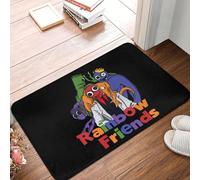 YQZQJEXW Felpudo Rainbow Friends Supersuave y Absorbente para baño y Entrada