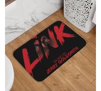 YQZQJEXW Link Música de Jerry Goldsmith Felpudos Elegantes Alfombras de baño Alfombras Alfombras WC