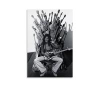 YRAEYWAER Eddie Van Halen (4) pósteres estéticos para decoración de sala de estar, dormitorio, sala de estar, decoración de pared, póster de 30 x 45 cm, estilo sin marco