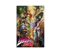 YRAEYWAER JoJo's Bizarre Adventure Poster(6) pósteres estéticos, decoración moderna para dormitorio, sala de estar, decoración de pared, póster de 40 x 60 cm, estilo sin marco